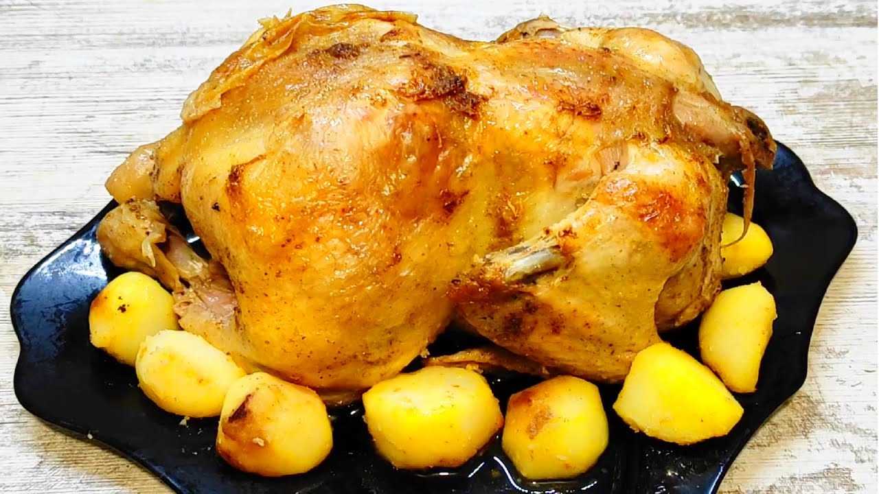 Сколько готовить курицу в духовке : выбор времени и температуры