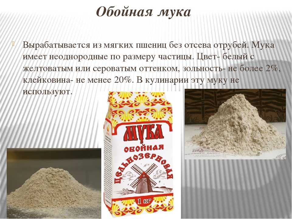 Как правильно работать с пшеничной мукой в рецептах разной выпечки - 1000.menu