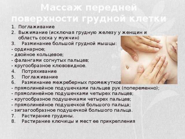 Массаж груди при кормлении | уроки для мам