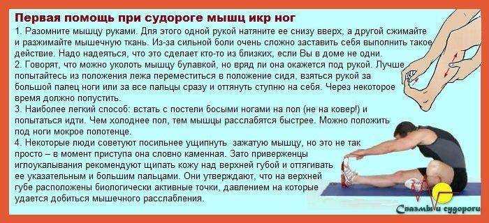 Судороги в ногах