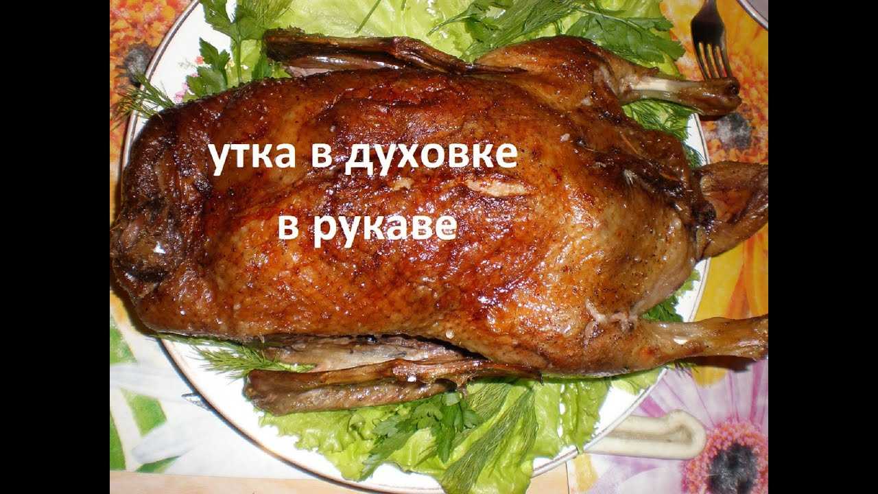 Утка в духовке: рецепты мягкой и сочной утки