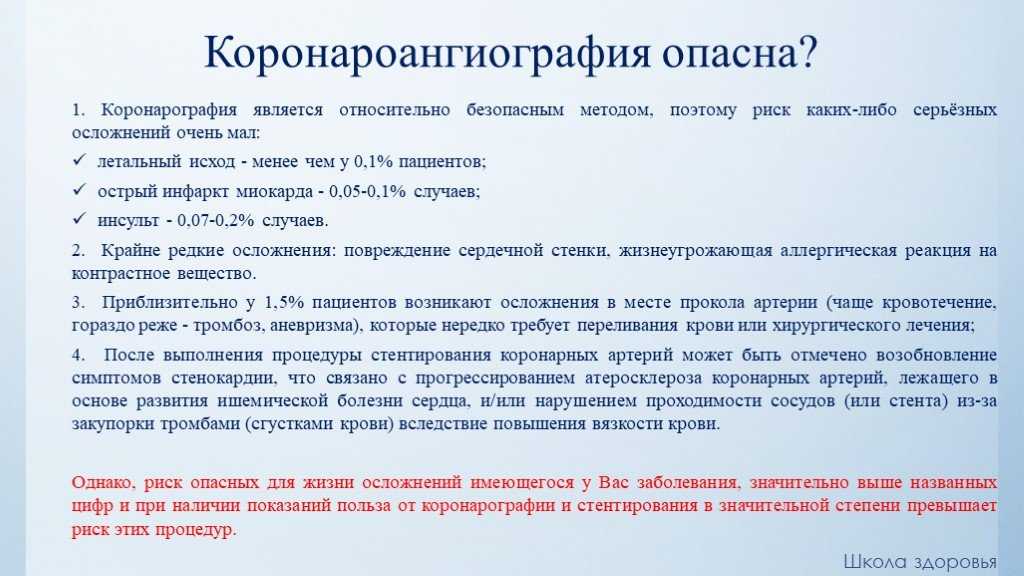 Коронарография сосудов сердца: что это, и когда проводят процедуру?