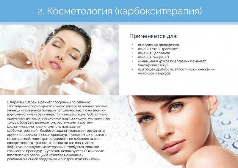 Карбокситерапия: описание, показания и результат
