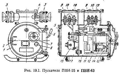 Схема пускателя пви 250