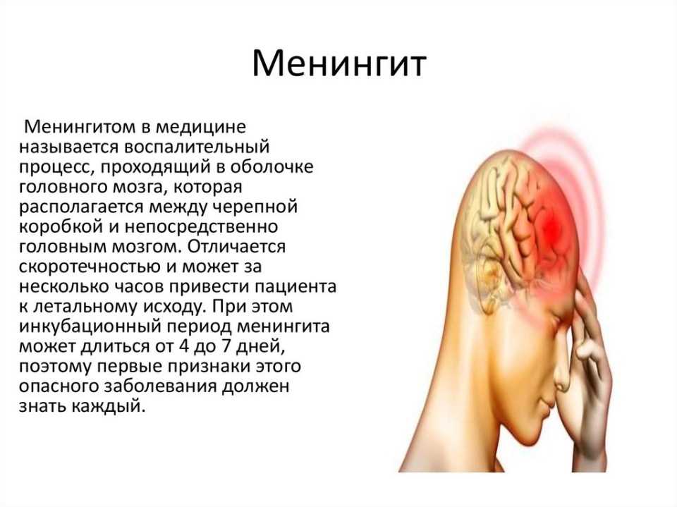 Менингит у взрослых и детей: симптомы, признаки, лечение