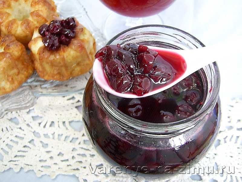 Варенье из вишни с косточками на зиму