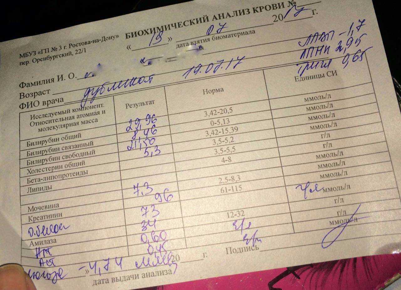 Билирубин. что такое, анализы и нормы билирубина.