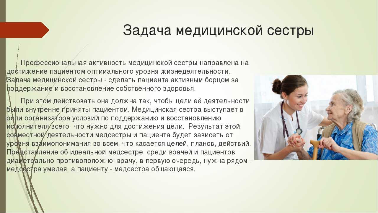 Больному назначена. Задачи медицинской сестры. Задачи медицинской сестры палатной. Профессиональная деятельность медицинской сестры. Задачи профессии медсестры.