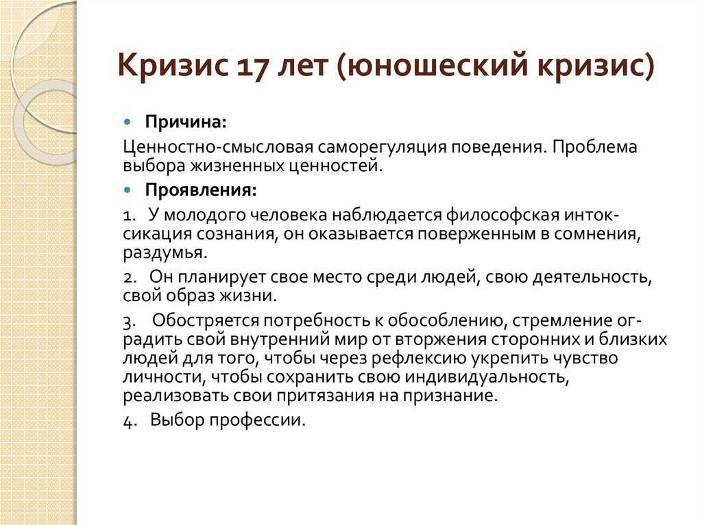 Кризис средних лет у мужчины: признаки и первая помощь