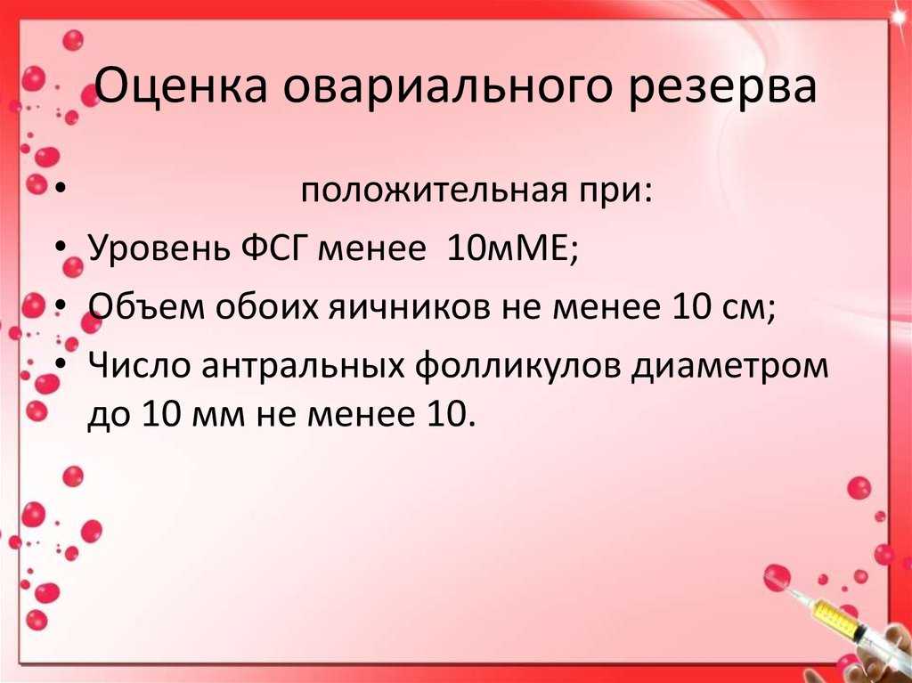 Антимюллеров гормон – гормон для оценки овариального резерва. что это такое?