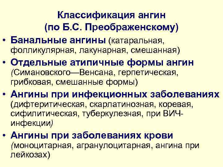 Ангина у взрослых: лечение, симптомы, отличия