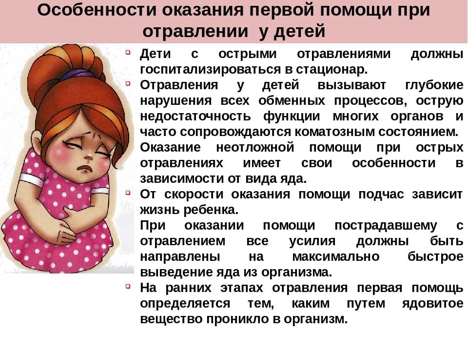 Как оказать первую помощь при разных видах отравлений?