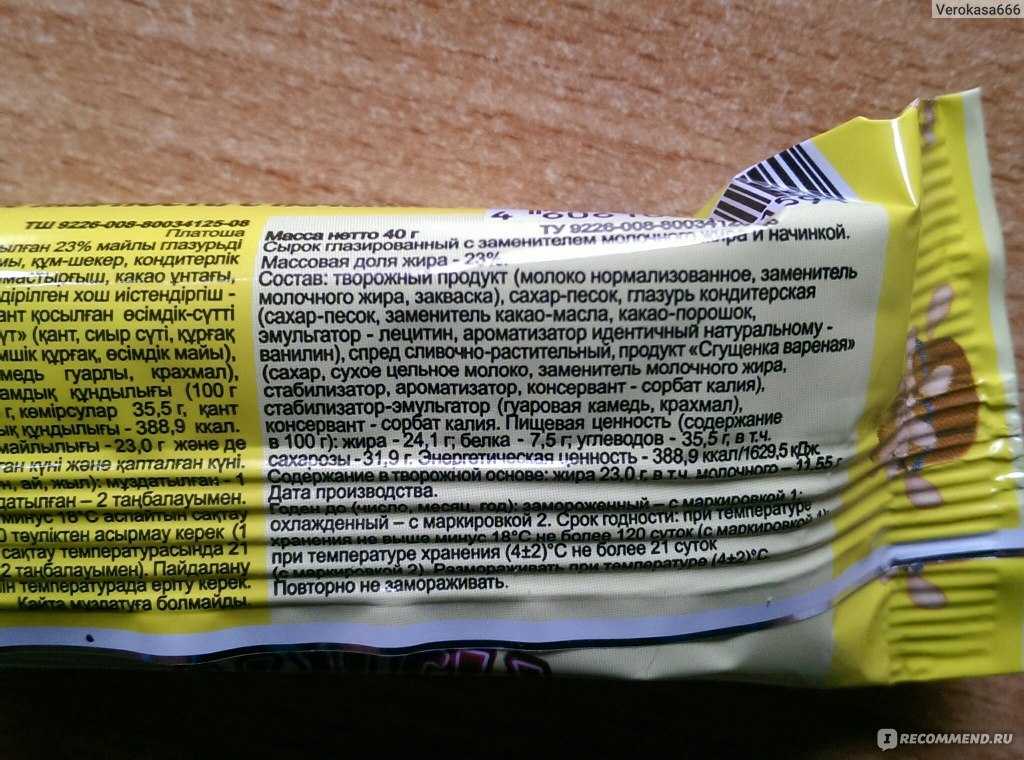 Глазированные сырки в домашних условиях